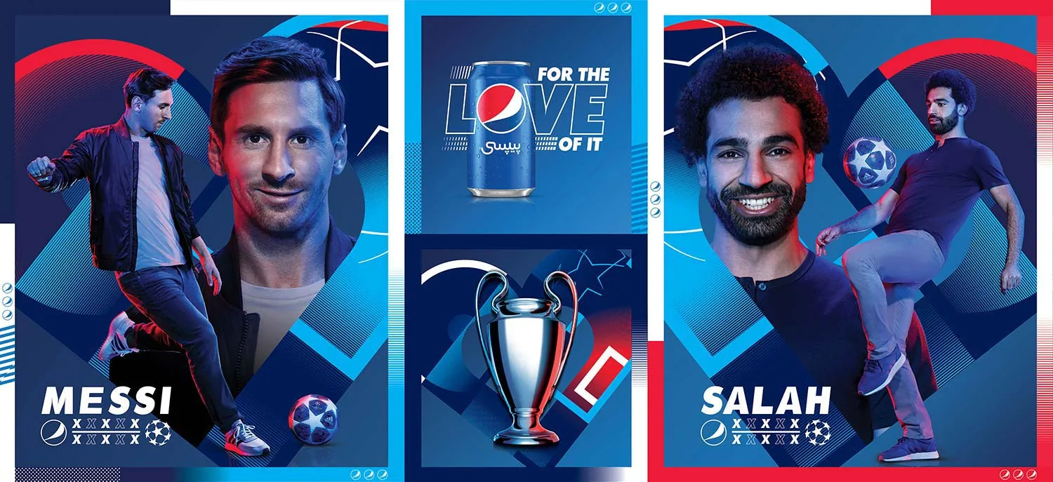 Pepsi — Messi & Salah 2019